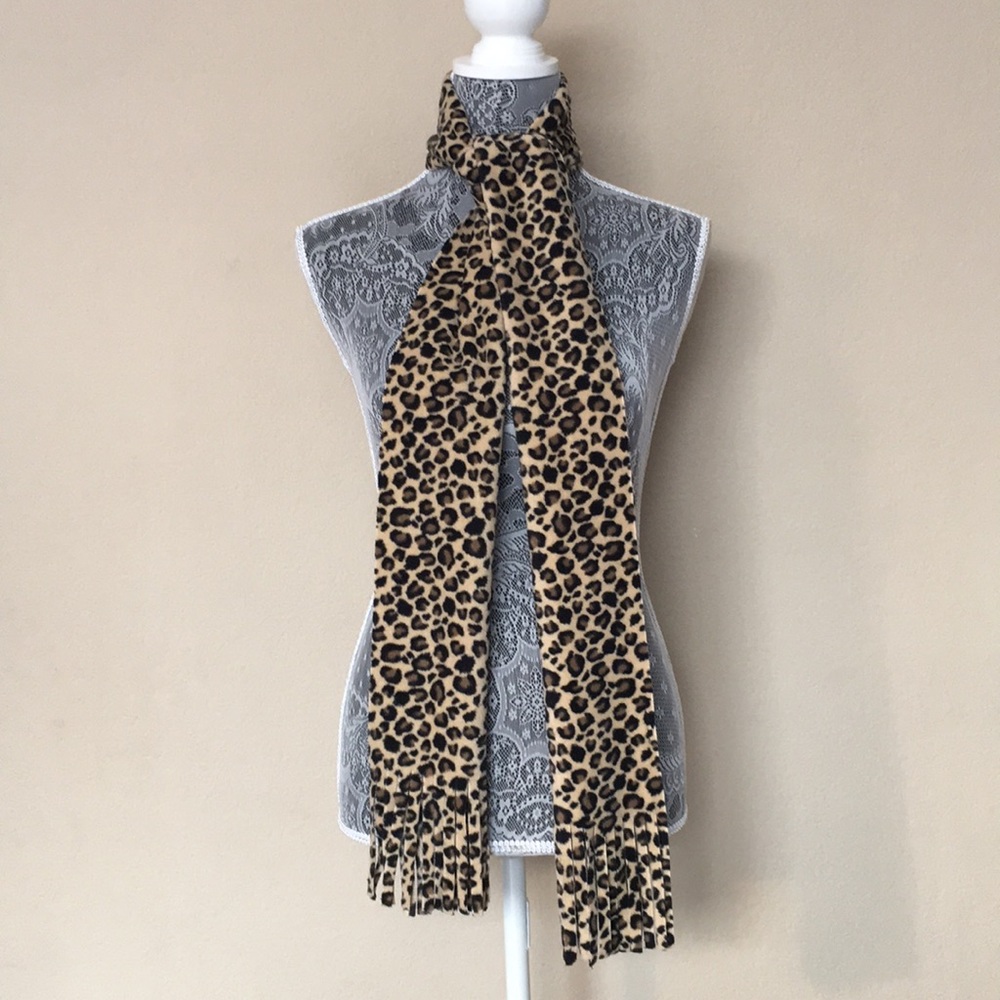 Leopard Print Scarf